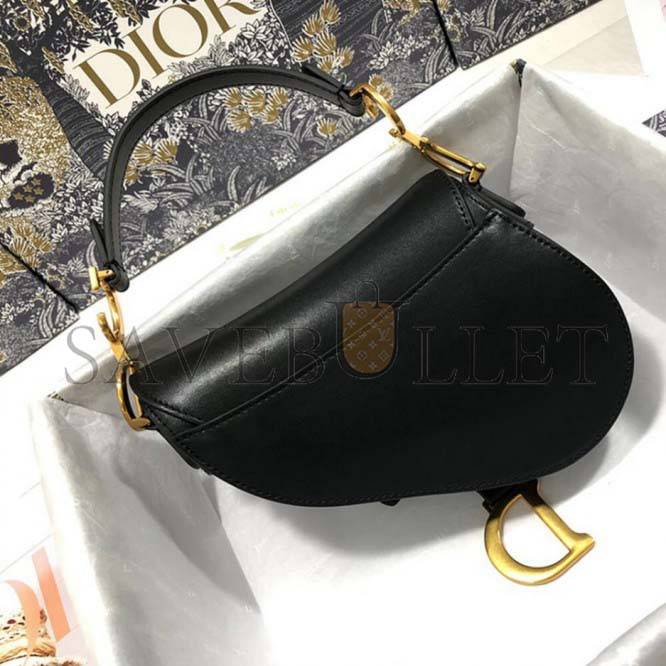 DIOR MINI SADDLE BAG M0447CBAA_M900 (21cm*18cm*5cm)